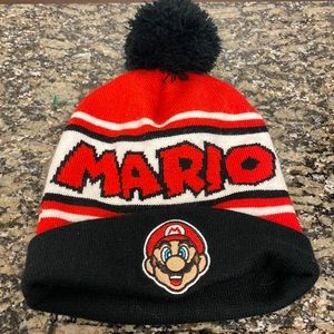 Mario kids beanie